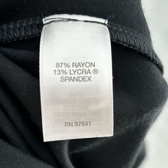 J Jill WEAREVER COLLECTION SMOOTH-FIT SLIM ANKLE Pull On Pants Black Small - Picture 7 of 9